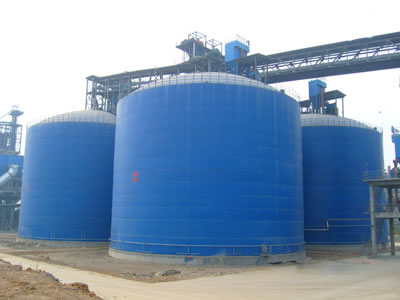 兴和水泥钢板库改造